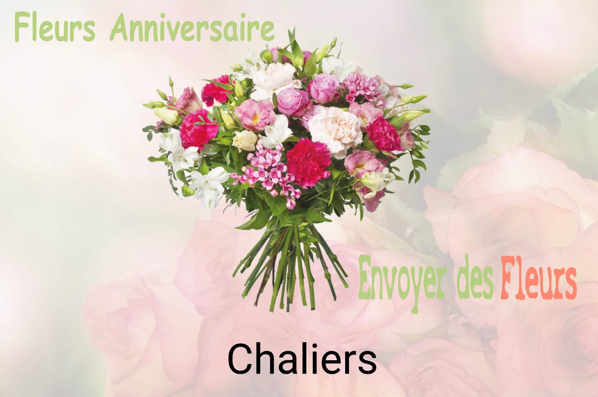 Bouquet de fleurs d’anniversaire livré à Chaliers