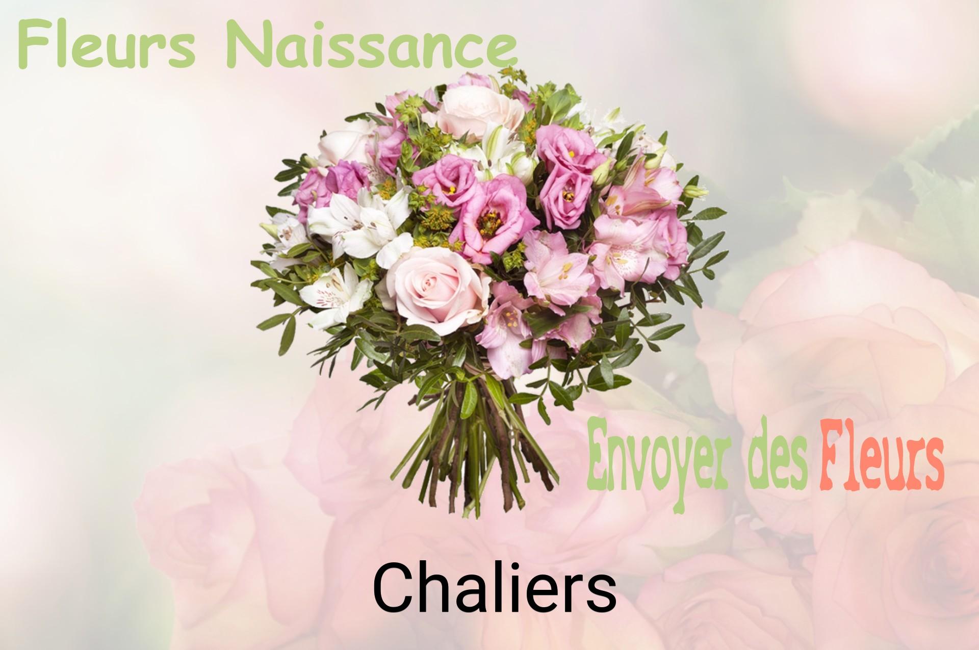 Bouquet de fleurs de naissance livré à Chaliers